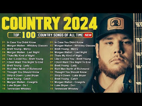 Country Music Playlist 2024 🎶 Luke Combs, Chris Stapleton, Kane Brown, Morgan Wallen, Jason Aldean