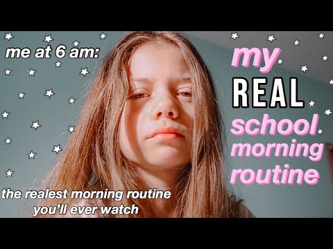 my REAL school morning routine 2020