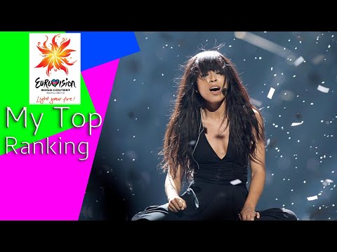 Eurovision Song Contest 2012 My Top Ranking of 42 Songs