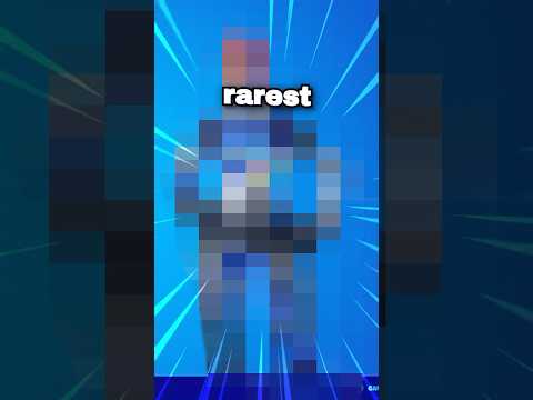 The Rarest Skin In Fortnite…