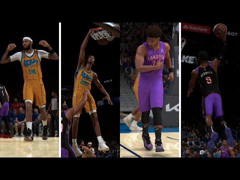 Pelicans VS  Raptors (NBA HERITAGE GAME)  NBA2K25 FULL GAMEPLAY HIGHLIGHTS