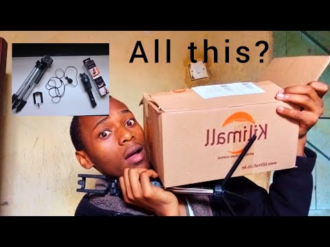 NEW filming equipments / kilimal shopping haul