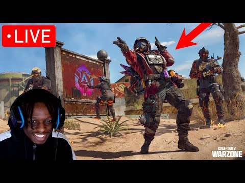 🔴LIVE!! FIGHTING CAMPERS AND HACKERS IN BLACK OPS 6 WARZONE!!