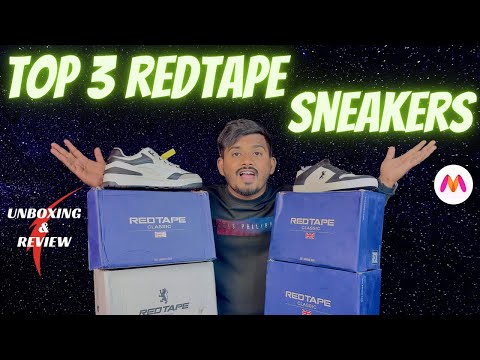 Top 3 New Red Tape Casual Shoes/Sneakers for Men 🔥 Redtape  Shoes Haul 2025 | RAFIQUE SAYYED