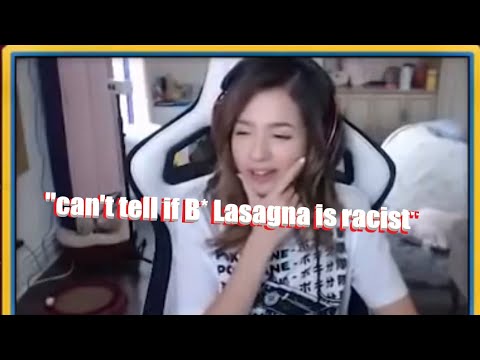 Pokimane trying to call Pewds a racist (curb your pokimane)