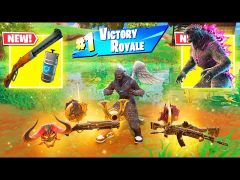 GODZILLA vs 3 NEW MEDALLIONS & MYTHIC’S CHALLENGE - Fortnite X Avatar (Fortnite Chapter 6)