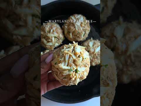 Authentic Maryland Crab Cake Recipe #crabcakes #recipeshorts #shorts