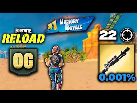 Fortnite Reload | High Kill Solo Ranked Win Gameplay (Keyboard & Mouse Sounds) Kit’s Charge Shotgun!