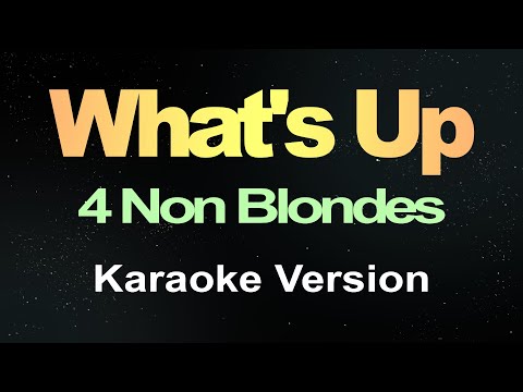 What's Up - 4 Non Blondes (Karaoke Version)