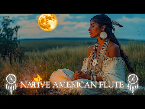 Moonlit Meditation - Native American Flute Music, Healing Of Stress, Anxiety And Depressive States