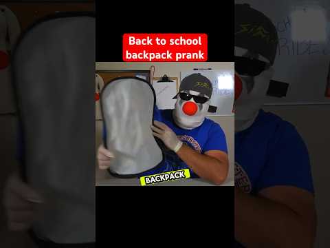 The ultimate backpack prank #funny #prank #backtoschool