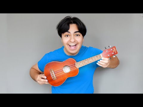 I Played a Ukulele for the First Time!