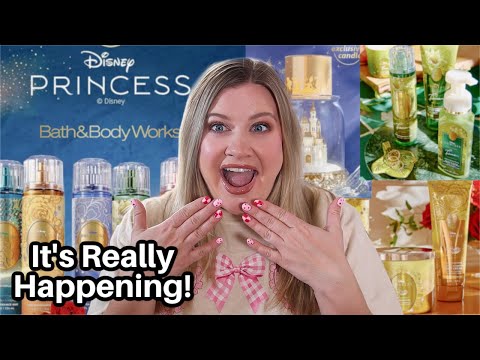 BATH & BODY WORKS DISNEY PRINCESS COLLECTION! Everything You Need To Know!