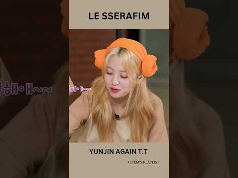 Le Sserafim_Huh Yunjin Funny Negative Effect