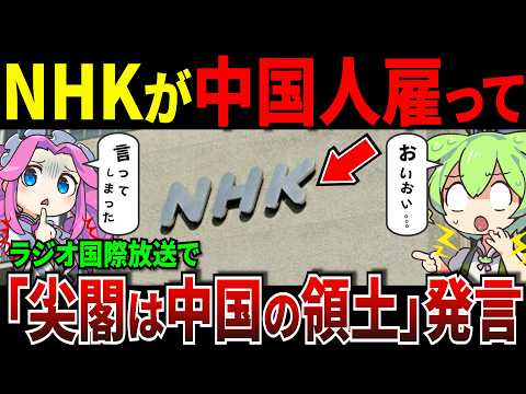 NHKが中国人スタッフ雇い爆弾発言！【ずんだもん＆ゆっくり解説】