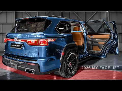 Toyota Sequoia 2026 Facelift - INTERIOR Changes Preview