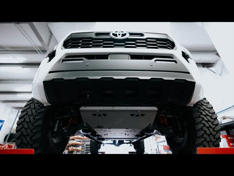 2024 Tacoma Skid Plates, Rock Sliders, & Rear Recovery Points - NYTOP