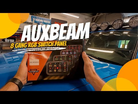 Auxbeam AR-800 RGB Switch Panel installation - Featuring BluBerryTaco