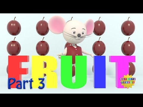 Fruit | Count Melons, Pears, Plums, Berries | NurseryTracks