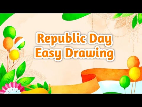 Very Easy tricolour drawing 🇮🇳 / How to draw easy tricolor drawing / Easy drawing / tricolor drawing