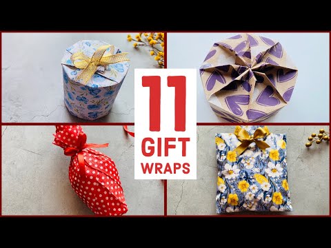 11 Amazing Odd Shaped Gift Wraps | Creative Gift Wraps  #giftwraps