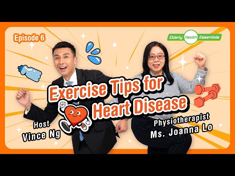 Elderly Health Essentials-6 Exercise Tips for Heart Disease (Cantonese, Eng sub)