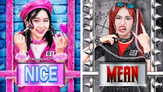 Mean Girl Vs Nice Girl In Jail! Bad Girl Became Good Girl