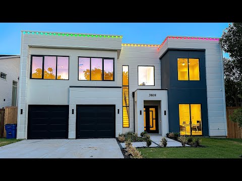 NEW 2024 ULTRA MODERN HOUSE TOUR IN DALLAS TEXAS!