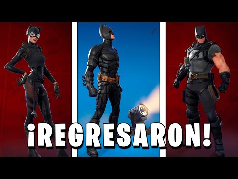 ¿VALE LA PENA Comprar las Skins de BATMAN CERO y CATWOMAN en Fortnite? 🦇 ¡REVIEW COMPLETA!