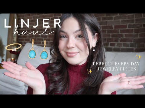 THE PERFECT EVERY DAY JEWELRY PIECES 🎀 | Linjer Sustainable Jewelry Review