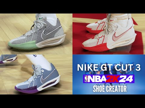 NIKE GT CUT 3 NBA2K24 SHOE CREATOR PACK