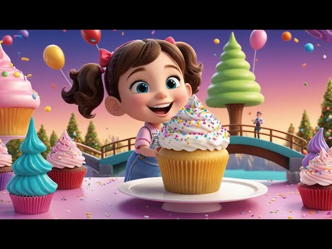 The Cupcake Parade Goes Marching On | Fun Nursery Rhyme for Kids | Sing-Along Song