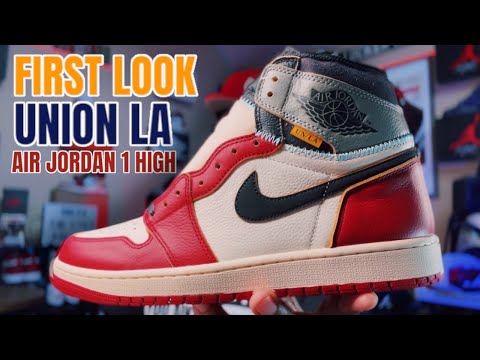 FIRST LOOK OF THE 2025 UNION LA AIR JORDAN 1 HIGH OG ! IN HAND REVIEW ( 3RD PARTY )