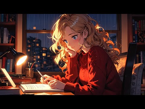 Lofi Chill Music With Rain for Deep Focus Music Calming Background Sounds for Studying and Working📚📚