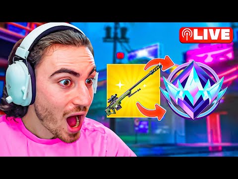 LLEGO A UNREAL SOLO A SNIPER EN FORTNITE (DÍA 6)🤩 Código Doble #epicpartner