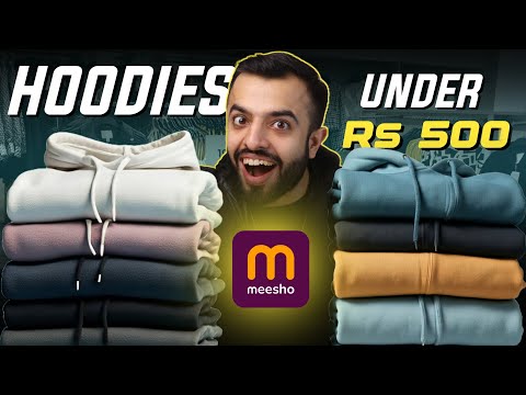 12 *Hoodies* from Meesho under ₹500 I Meesho Haul I Hemant Harchani