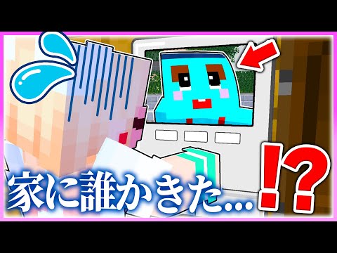 🌈お家にヤバすぎる人ばかり来るマインクラフト 💦😢 【まいくら / マインクラフト】