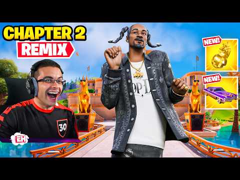 NickEh30 reacts to Fortnite Chapter 2 Remix!