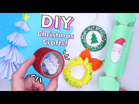 DIY Christmas Easy Paper Crafts | Christmas decorations ideas