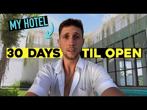 I'M BUILDING A HOTEL IN BALI IN 30 DAYS..(wish me luck)