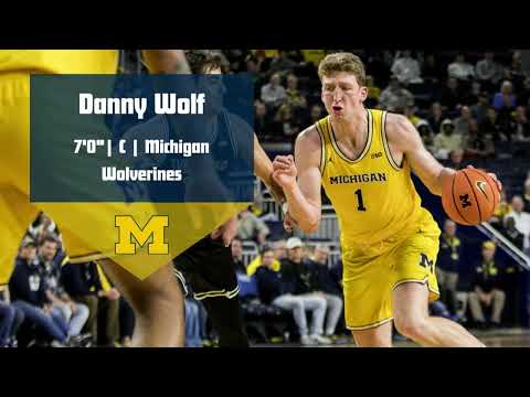 Danny Wolf Michigan Wolverines highlight 2024/2025 season