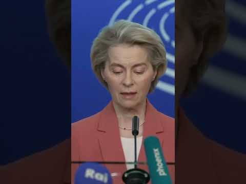 Ursula von der Leyen anuncia que la UE lanzará contramedidas a los aranceles de EE.UU.