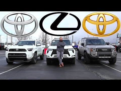 Has Toyota Gone Too Far? (2025 Toyota 4Runner vs Lexus GX550 vs Toyota Land Cruiser)