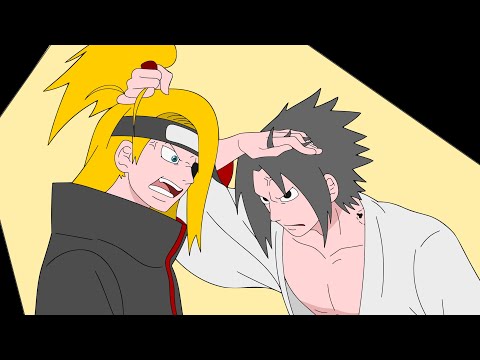 Sasuke VS Deidara / Naruto Parody