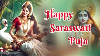 Basant Panchami 2025 🙏|| Saraswati puja status || Saraswati puja whatsaap status 2025