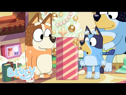 Playing with Presents 🎁 💙 | Bluey's Holiday Moments 🎄 | Bluey