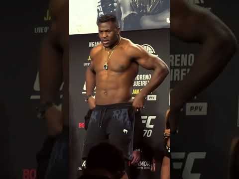 La réaction de FRANCIS NGANNOU face à FURY 😂