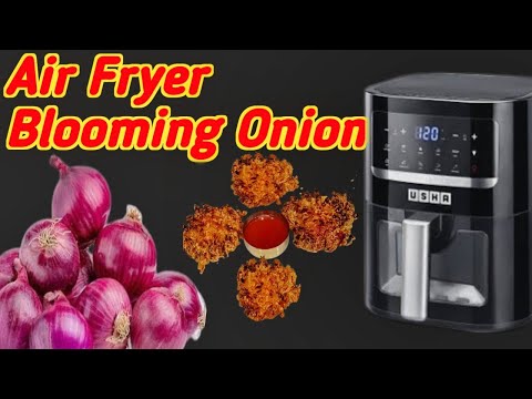 Crispy Air Fryer Blooming Onion | Easy & Delicious Snack Recipe