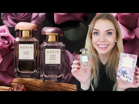 NEW AERIN AMBER MUSK SANTAL LIMITED EDITION PERFUME REVIEW vs ORIGINAL AMBER MUSK | Soki London