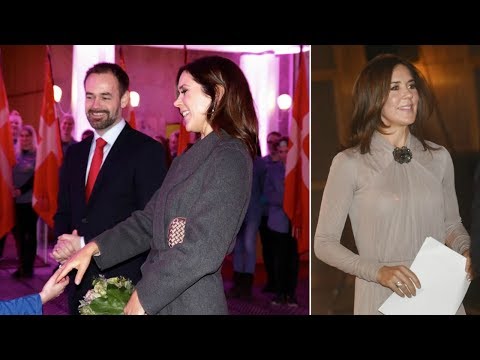 Crown Princess Mary opens the year of volunteers in Aarhus.